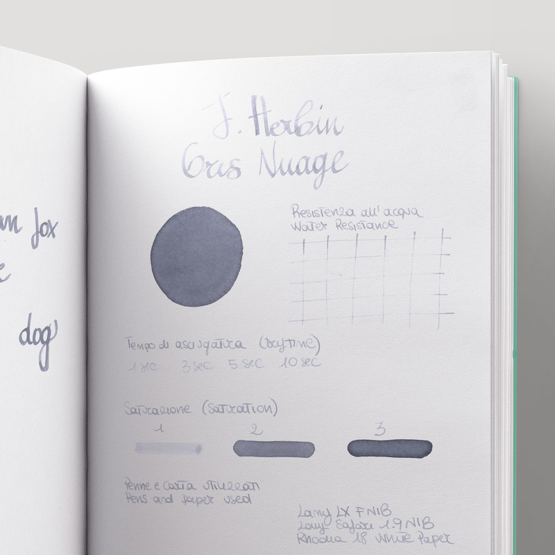 Herbin Gris Nuage 6 Ink Cartridges