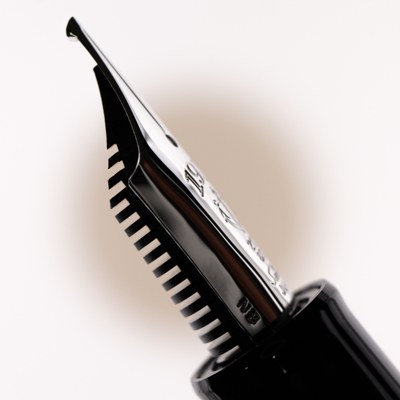Sailor 1911 Special Nib Naginata Togi Fountain Pen Black & Rhodium