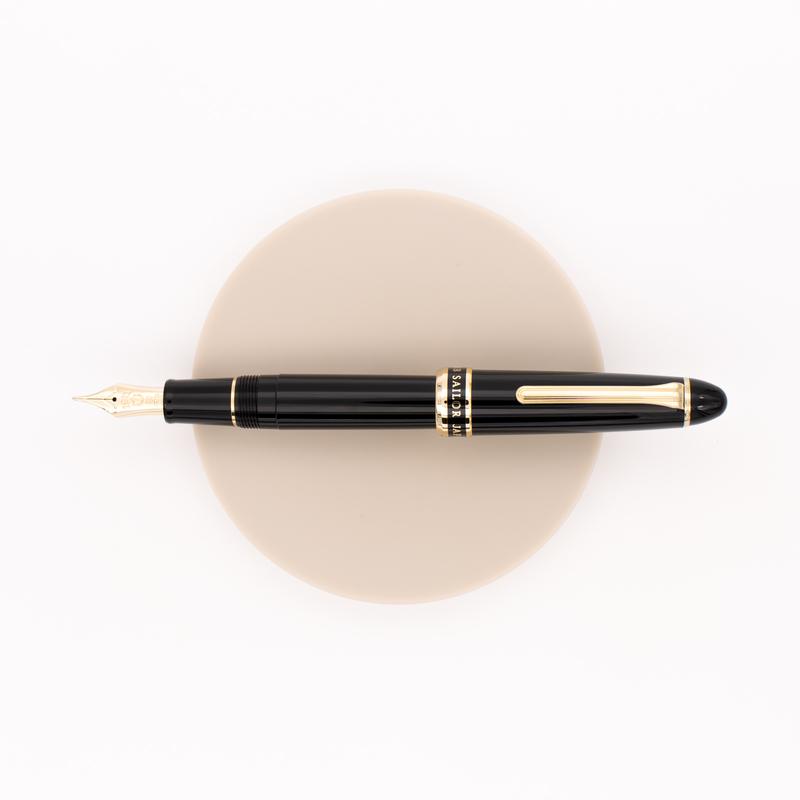 Sailor 1911 Special Nib Cross Music Fountain Pen Black