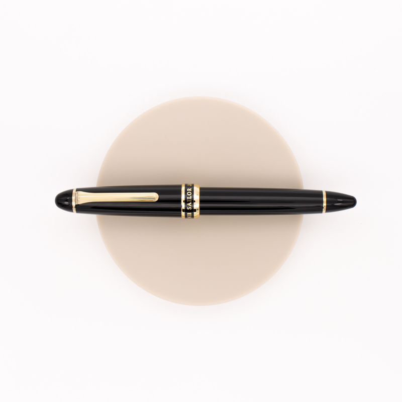 Sailor 1911 Special Nib Naginata Emperor Fountain Pen Black
