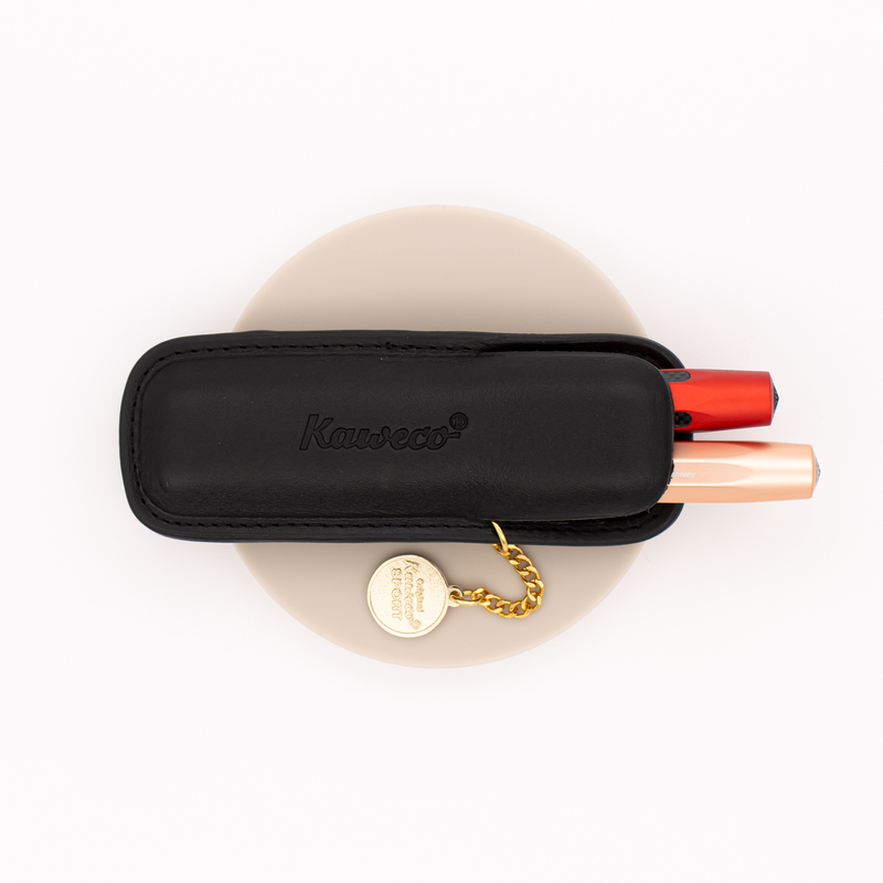 Kaweco Classic Portapenne in Pelle 2 Posti Nero