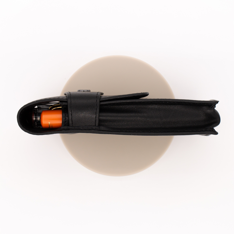 Kaweco Leather Pen Case for 3 Pens Black