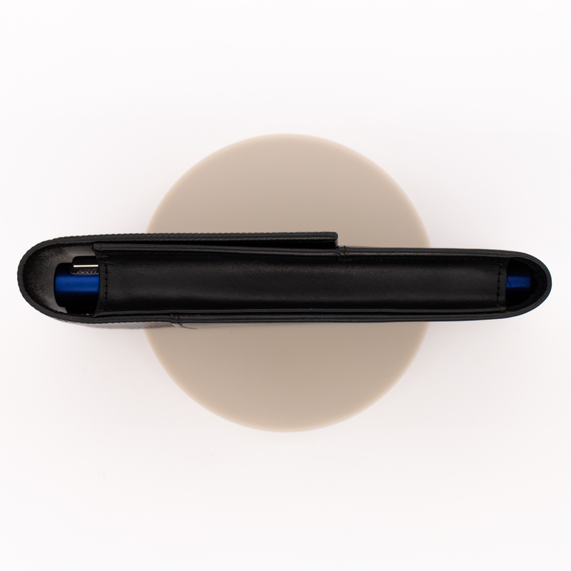 Lamy A303 Embossed Leather Pen Case for 3 Pens Black