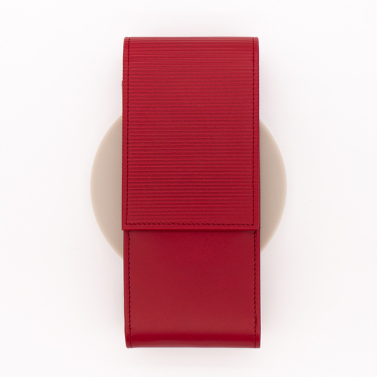 Lamy A316 Portapenne in Pelle 3 Posti Rosso Goffrato