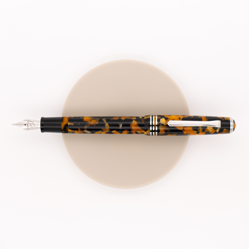 Tibaldi Modello 60 Fountain Pen Amber Yellow