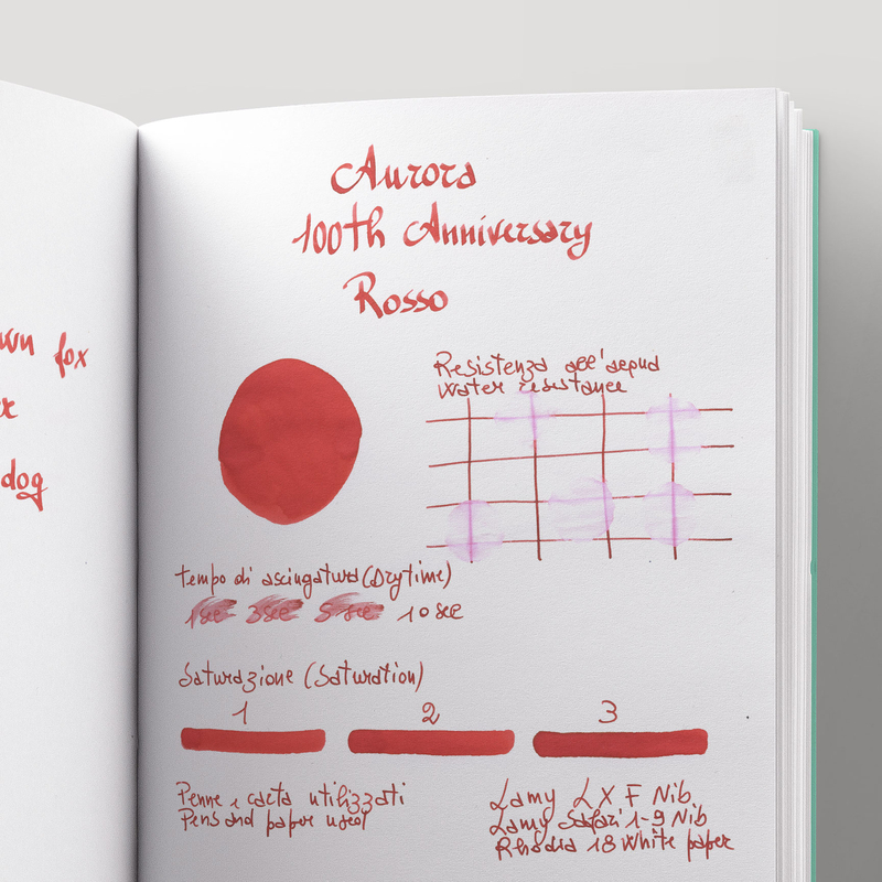 Aurora 100° Anniversario Rosso Inchiostro 55 ml Edizione Speciale