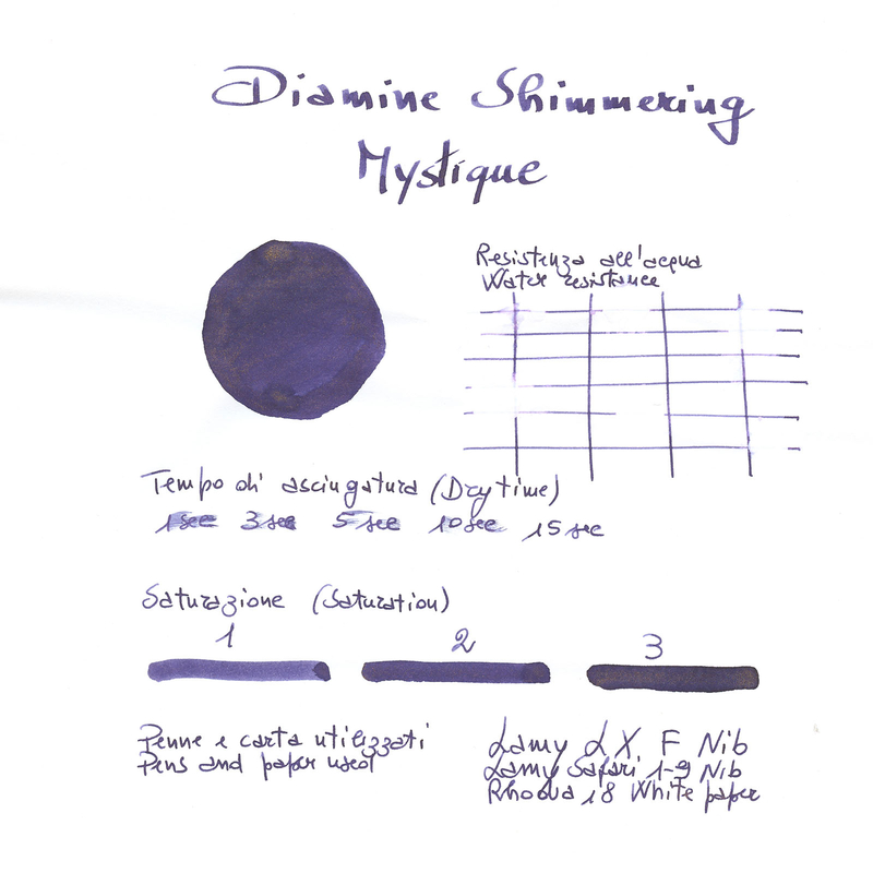 Diamine Shimmering Mystique Inchiostro 50 ml