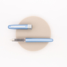 Platinum Plaisir Fountain Pen Frosty Blue