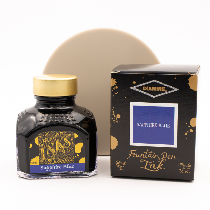 Diamine Sapphire Blue Ink Bottle 80 ml