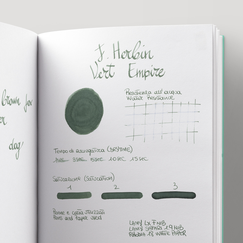 Herbin Vert Empire Ink Bottle 30 ml