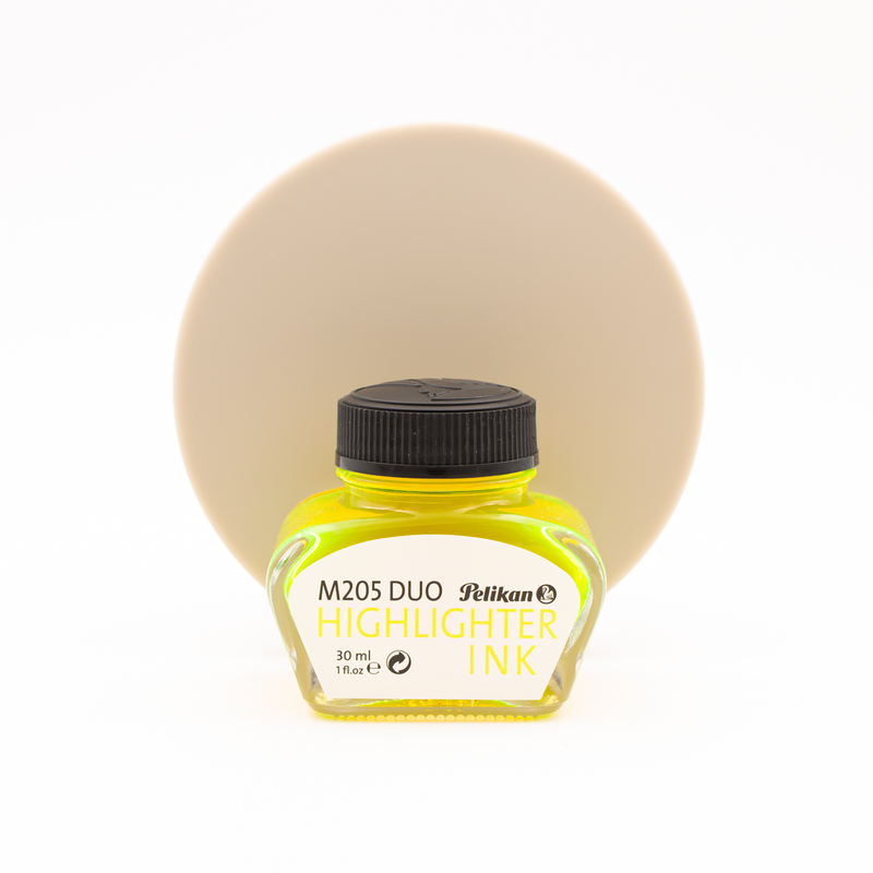 Pelikan M205 Duo Yellow Hightlighter Ink Bottle 30 ml