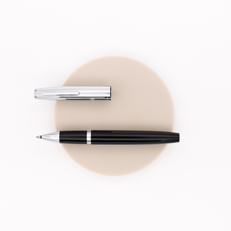 Aurora Duo Cart Rollerball Pen Black