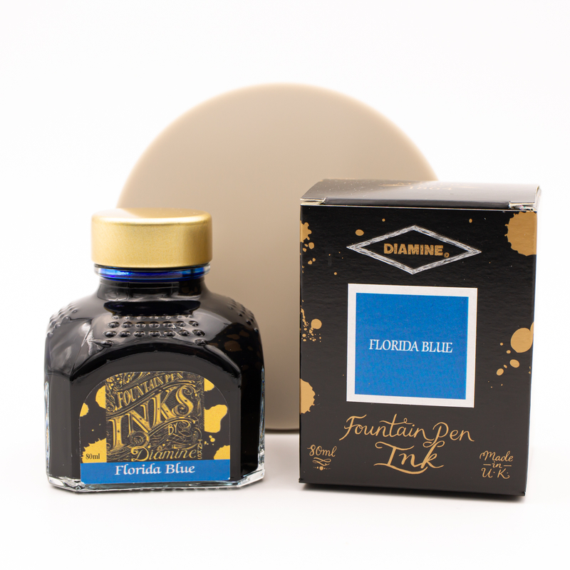 Diamine Florida Blue Ink Bottle 80 ml