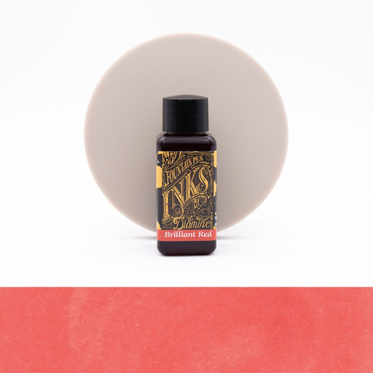 Diamine Brilliant Red Ink Bottle 30 ml