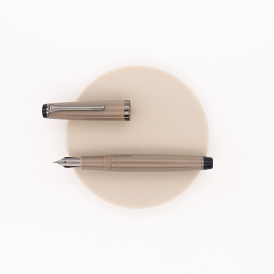Sailor Lecoule Fountain Pen Beige & Rhutenium