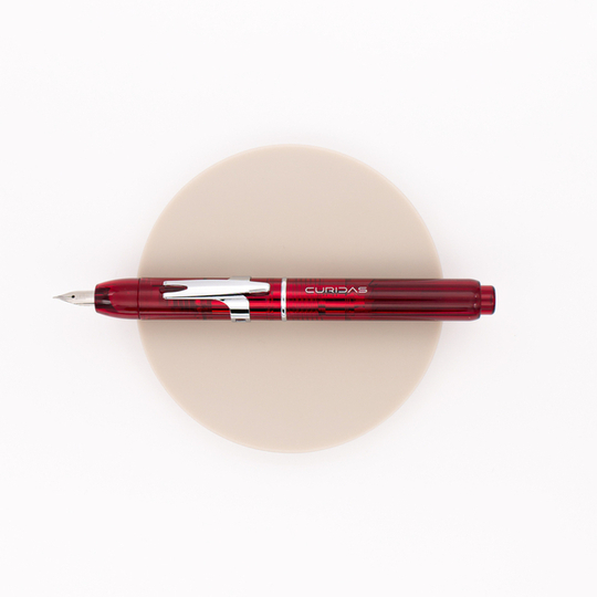 Platinum Curidas Penna Stilografica Retrattile Gran Red