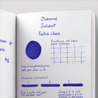 Diamine Inkvent Festive Cheer Ink Bottle 50 ml Blue Edition Sheen