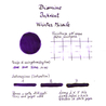 Diamine Inkvent Winter Miracle Ink Bottle 50 ml Blue Edition Shimmer & Sheen