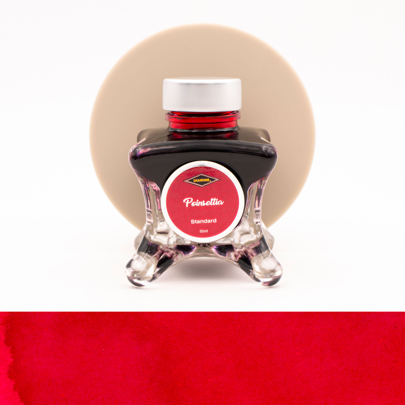 Diamine Inkvent Poinsettia Inchiostro 50 ml Blue Edition