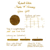 Robert Oster Shake 'N' Shimmy Grun Gilt Inchiostro 50 ml
