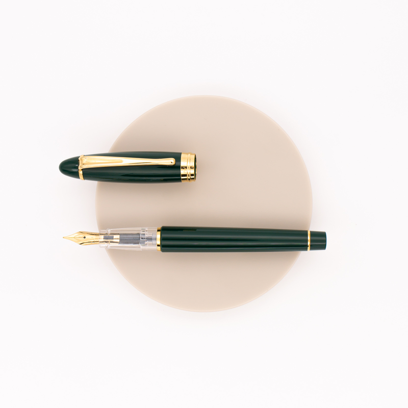 Aurora Ipsilon Demo Colors Penna Stilografica Verde & Oro