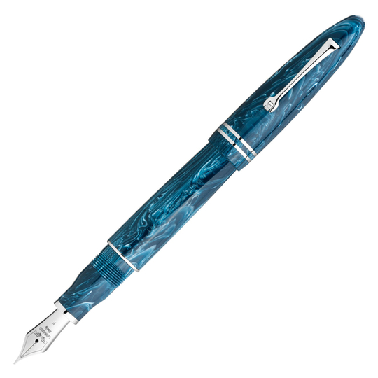 Leonardo Officina Italiana Furore Grande Fountain Pen Blue Positano