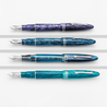 Leonardo Officina Italiana Furore Grande Fountain Pen Blue Positano 14 KT Gold Nib