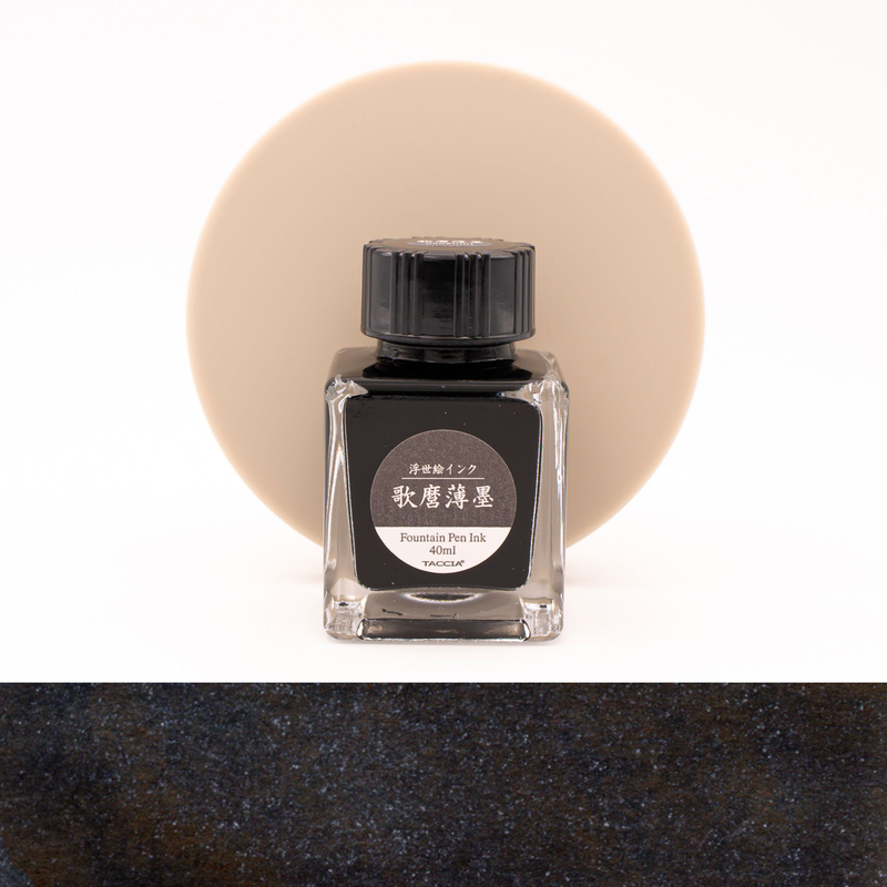 Taccia Ukiyo-e Utamaro Usuzumi Ink Bottle 40 ml