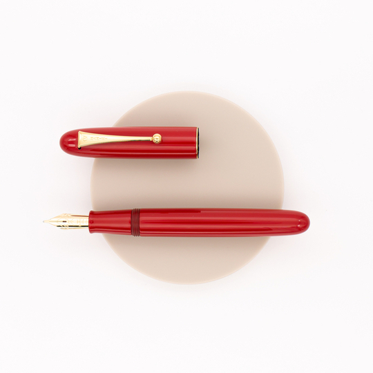 Namiki Yukari Royale Urushi Fountain Pen Vermilion
