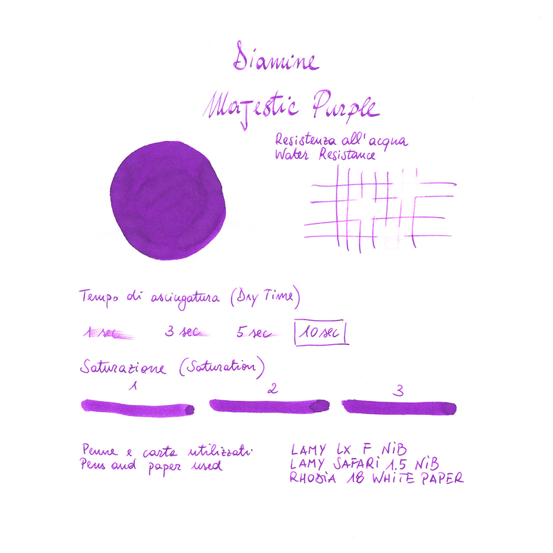 Diamine Majestic Purple Inchiostro 30 ml
