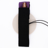 Taccia Kimono Pen Wrap Chirimen for 1 Pen Black