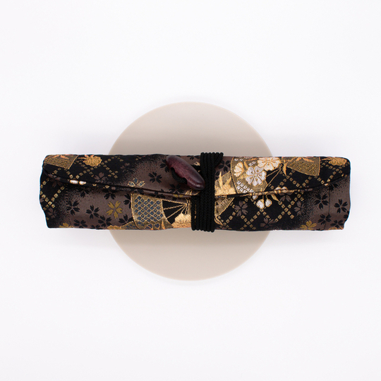 Taccia Kimono Pen Roll Nishijin for 4 Pens Sakura Night