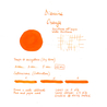 Diamine Orange Ink Bottle 30 ml