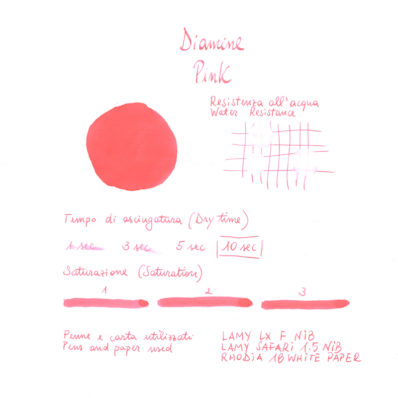 Diamine Pink Ink Bottle 30 ml