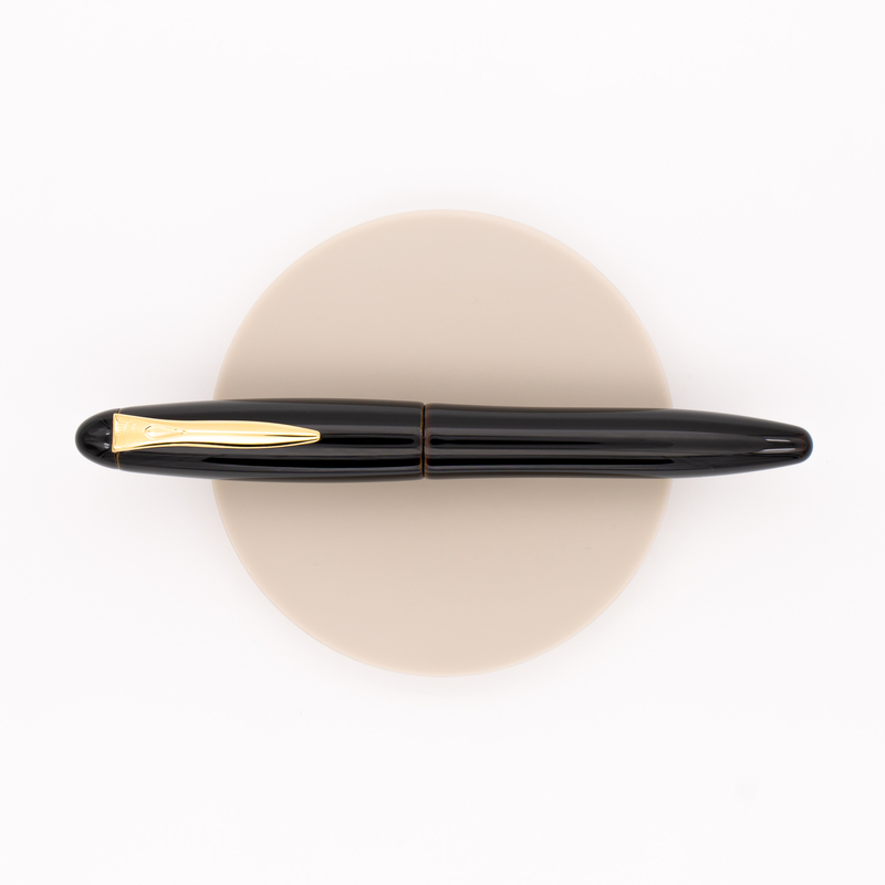 Platinum Izumo Urushi Tamenuri Fountain Pen Biwatame