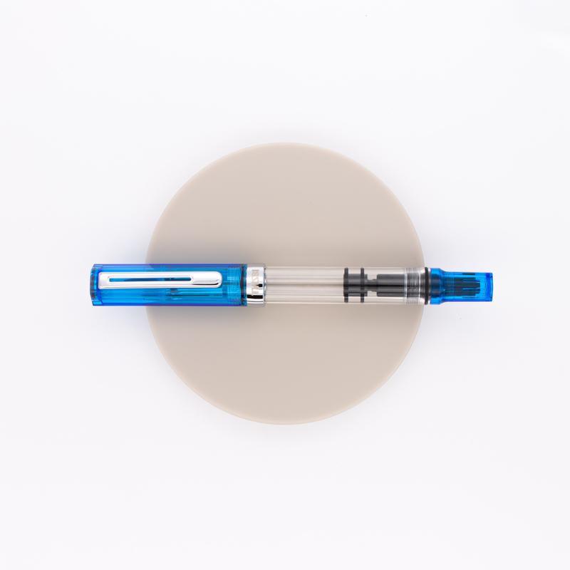 Twsbi Eco Fountain Pen Transparent Blue