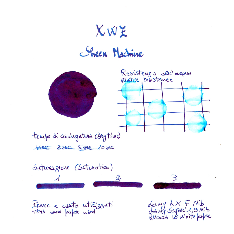 KWZ Sheen Machine Inchiostro 60 ml