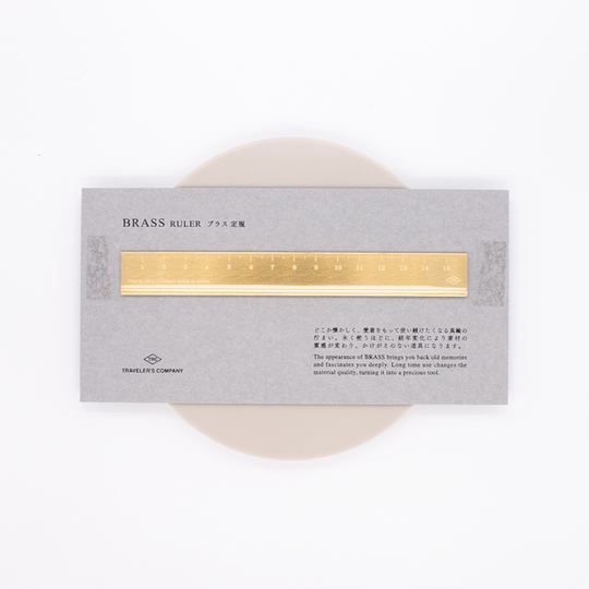 Traveler's Company Brass Righello in Ottone