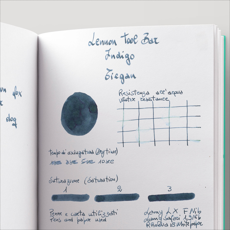 Lennon Tool Bar Indigo Tiegan Ink Bottle 30 ml