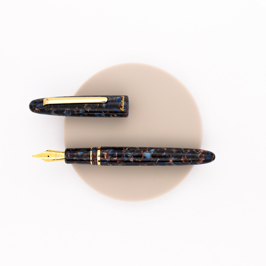 Esterbrook Estie Penna Stilografica Nouveau Bleu & Oro