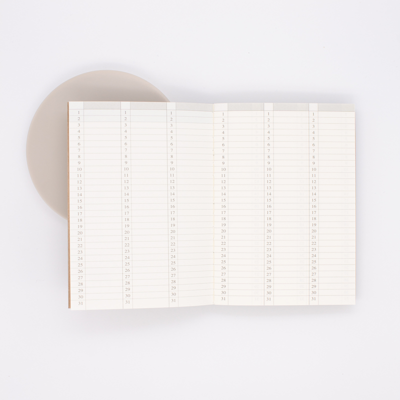 Traveler's Notebook Refill 007 Passport Size Free Diary Weekly