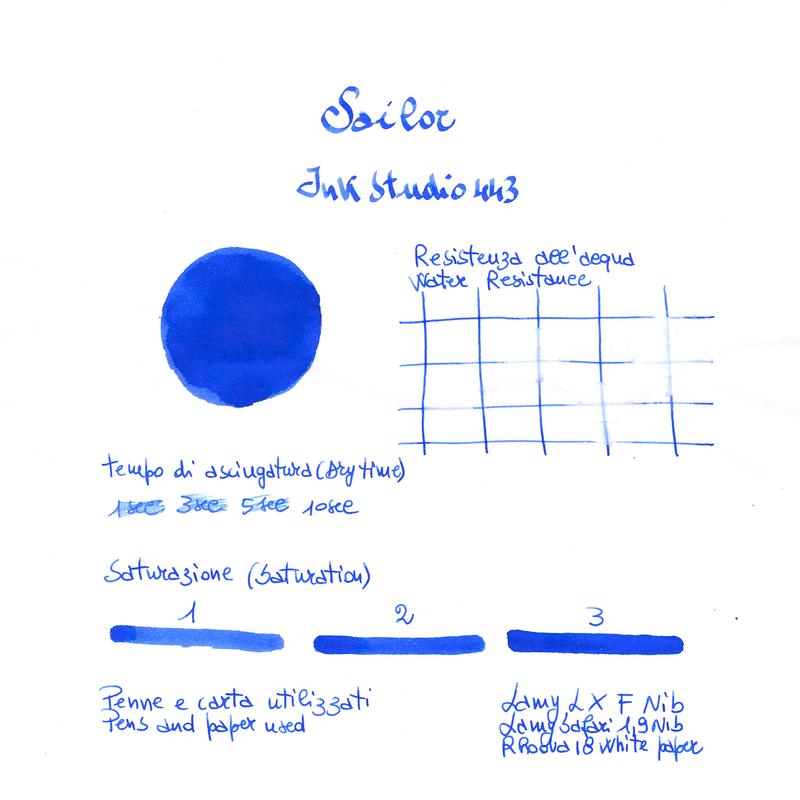 Sailor Ink Studio 443 Inchiostro 20 ml