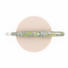 Leonardo Officina Italiana Momento Zero Fountain Pen Jade & Rhodium 14 KT