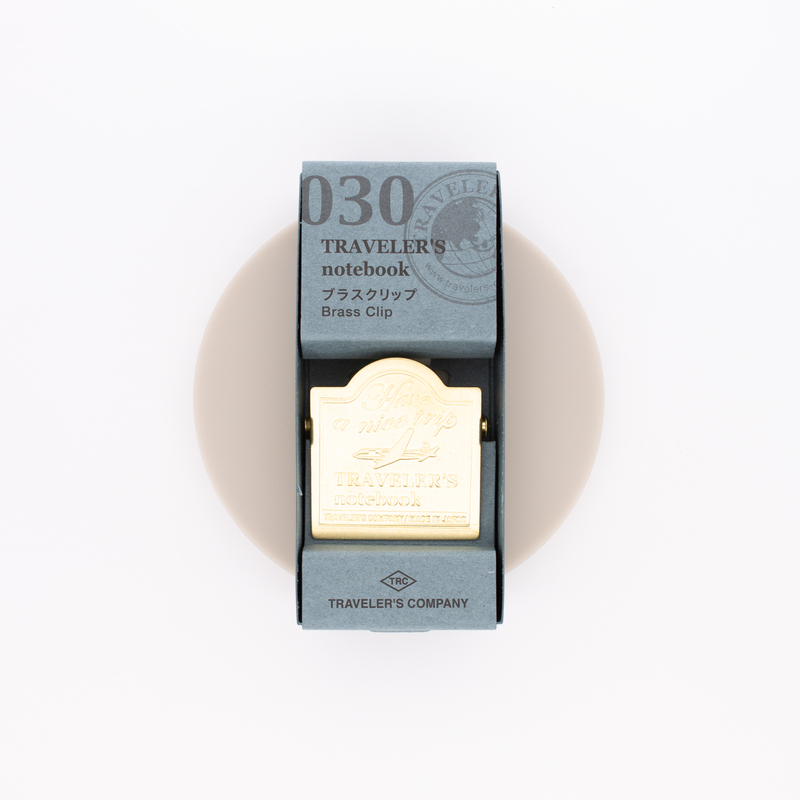 Traveler's Notebook Refill 030 Clip in Ottone "Have a Nice Trip"