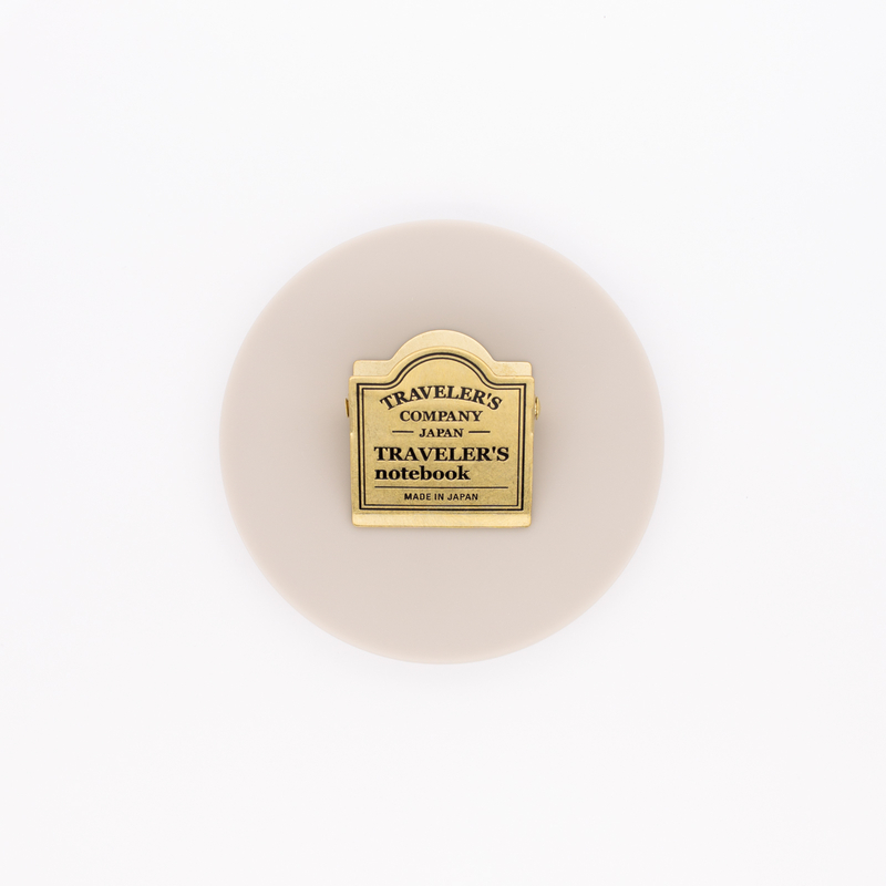 Traveler's Notebook Refill 030 Brass Clip TRC Logo