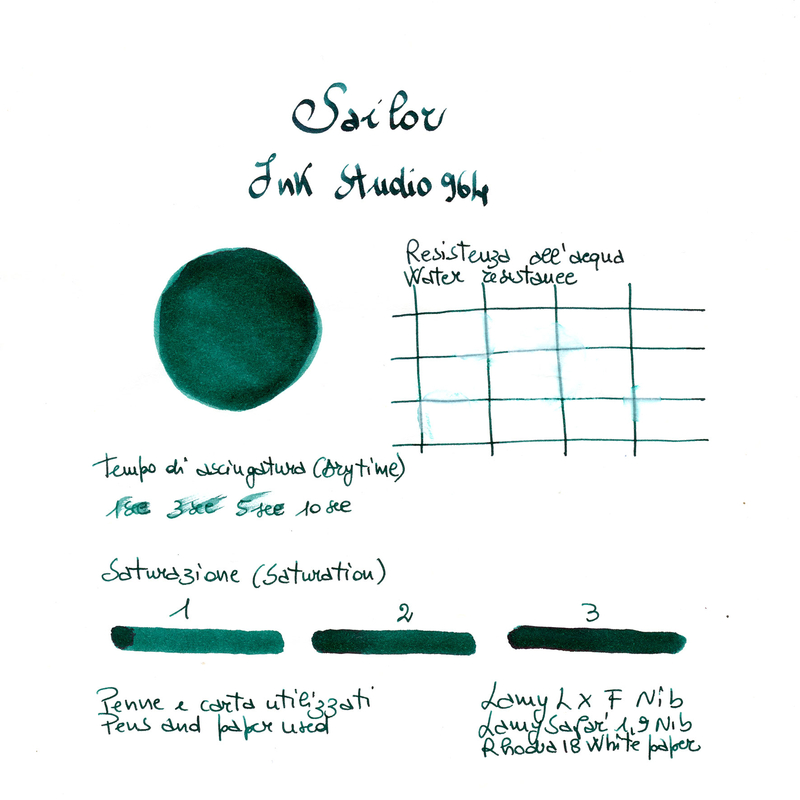 Sailor Ink Studio 964 Inchiostro 20 ml