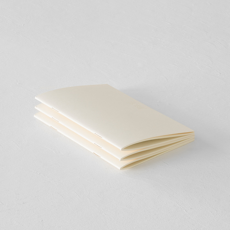 Md Paper Notebook Light A6 Lined 3 pcs Pack