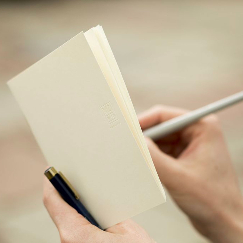Md Paper Notebook Light A6 Blank Set 3 Quaderni