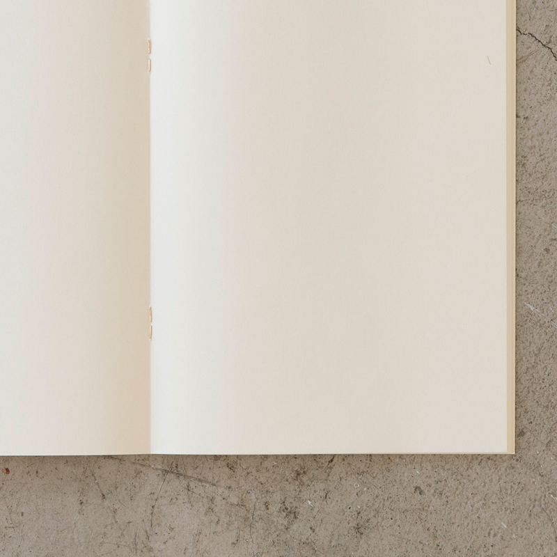Md Paper Notebook Light A6 Blank 3 pcs Pack