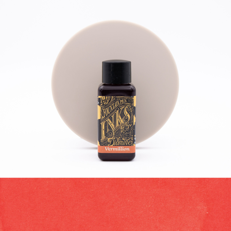 Diamine Vermillion Ink Bottle 30 ml
